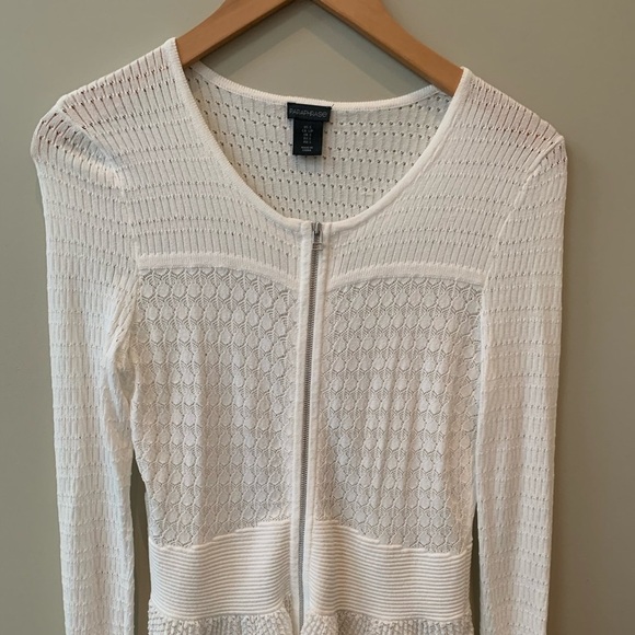 Paraphrase zipper cardigan - Picture 3 of 6